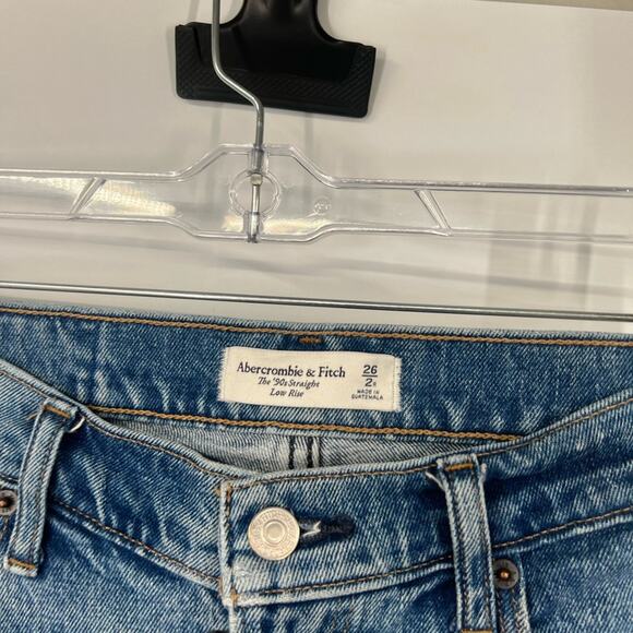 Abercrombie & Fitch The ‘90s Straight Jeans Low Rise - Picture 3 of 7
